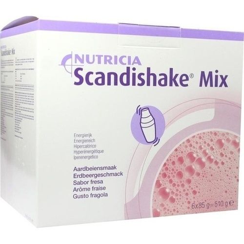 Scandi Shake Mix Erdbeere, 6X85 G
