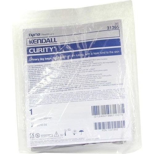 CURITY Urin-Beinbeutel 500ml 45cm Schlauch 31365, 1 ST
