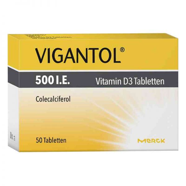 Vigantol 500 I.e. Vitamin D3 Tabletten (50 stk)