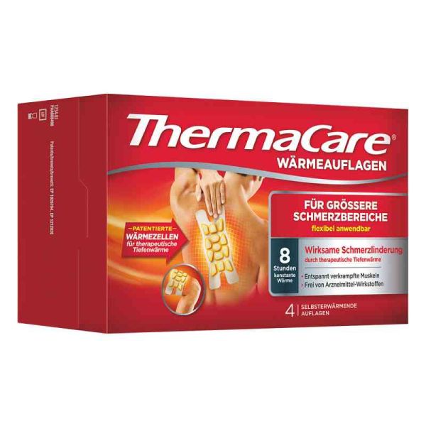 Thermacare für grössere Schmerzbereiche (4 stk)
