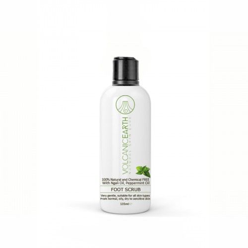 Volcanic Earth Foot Scrub with Peppermint, 135 ML