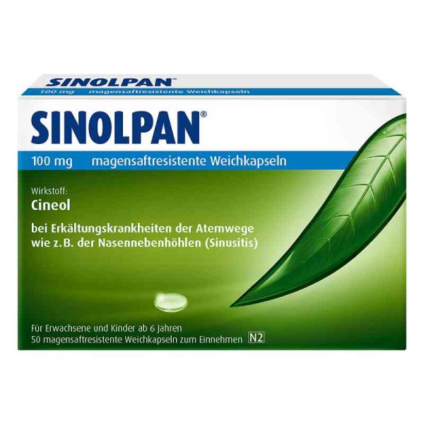 Sinolpan 100 mg magensaftresistente Weichkapseln (50 stk)