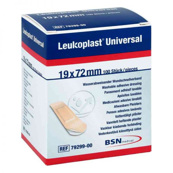 Leukoplast Universal Strips wasserabw.19x72 mm (100 stk)