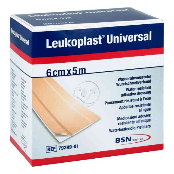 Leukoplast Universal Pfl.wasserabw.6 cmx5 m Rolle (1 stk)