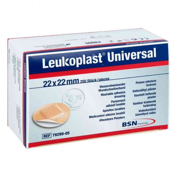 Leukoplast Universal Strips wasserabw.rund 22 mm (250 stk)