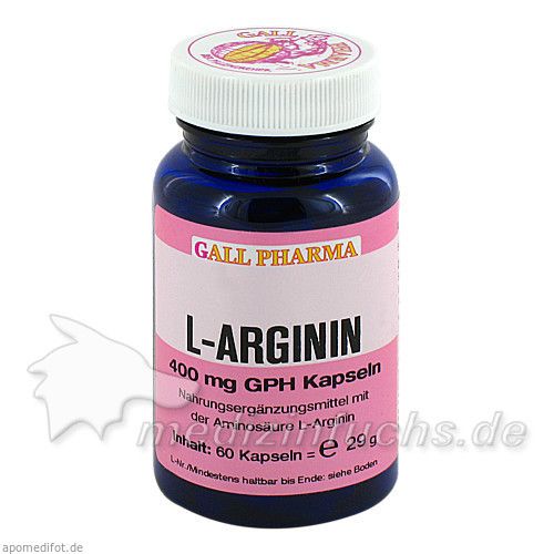 L-Arginin 400mg Kapseln, 60 ST
