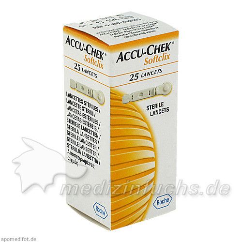 ACCU-CHEK Softclix Lancet, 25 ST