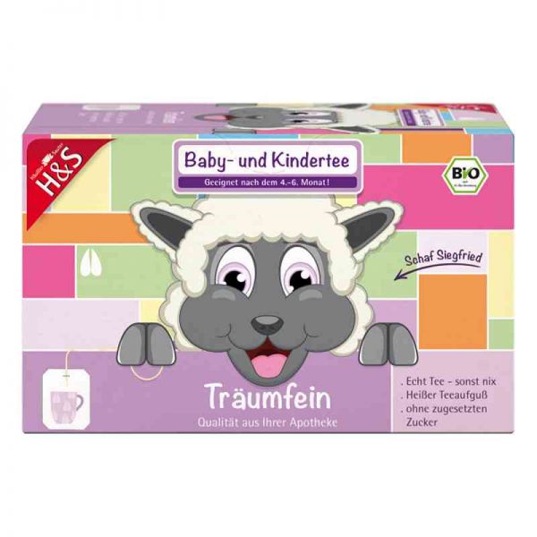 H&s Bio Baby- und Kindertee Träumfein Filterbeutel (20 stk)