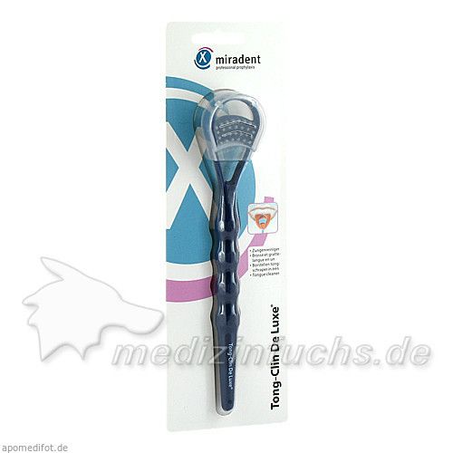 Tong-Clin de luxe Zungenbürste+Schaber, 1 ST
