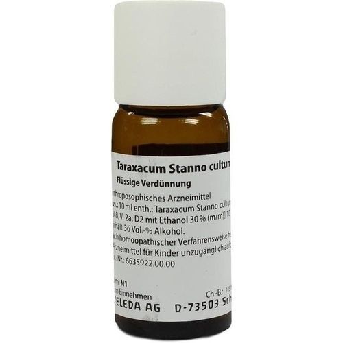TARAXACUM STAN CUL D 2, 50 ML