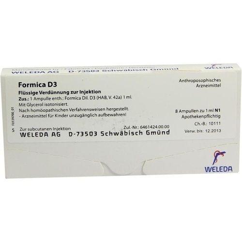 FORMICA D 3, 8X1 ML