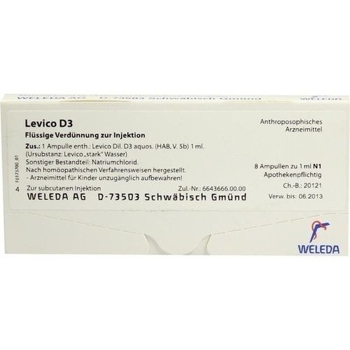 LEVICO D 3, 8X1 ML