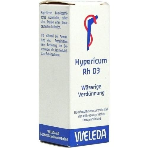HYPERICUM RH D 3, 20 ML