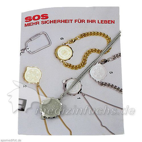 SOS Anhaenger m Notfallausweis, 1 ST