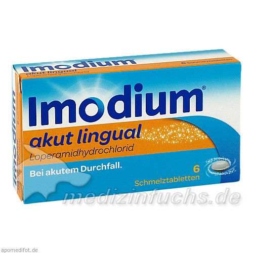 Imodium akut lingual, 6 ST