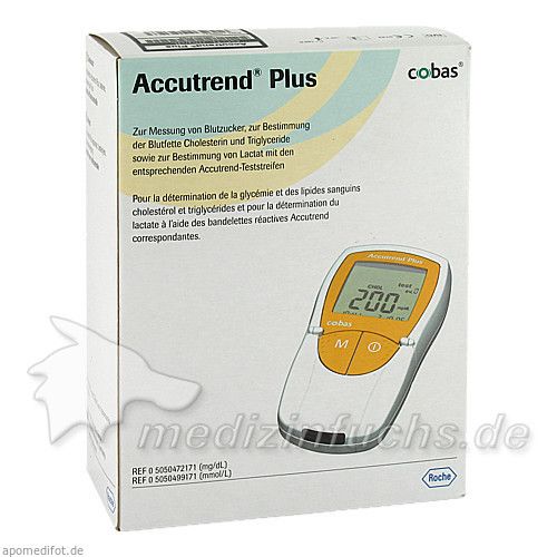 Accutrend Plus mg/dl, 1 ST