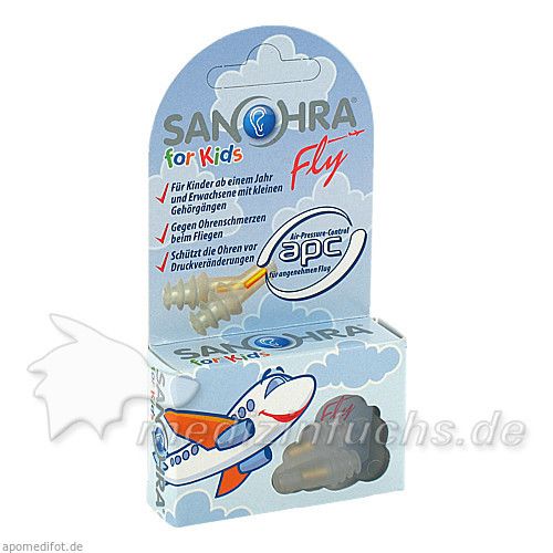 SANOHRA fly f. Kinder Ohrenschutz, 2 ST