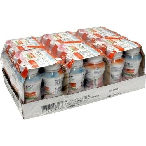 RESOURCE 2.0 fibre Erdbeere, 6X4X200 ML