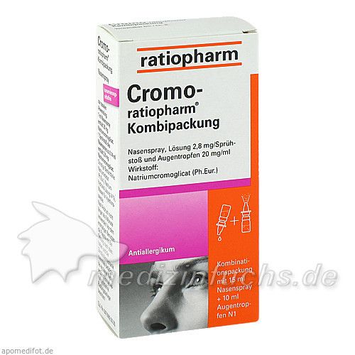 Cromo-ratiopharm Kombipackung, 1 P
