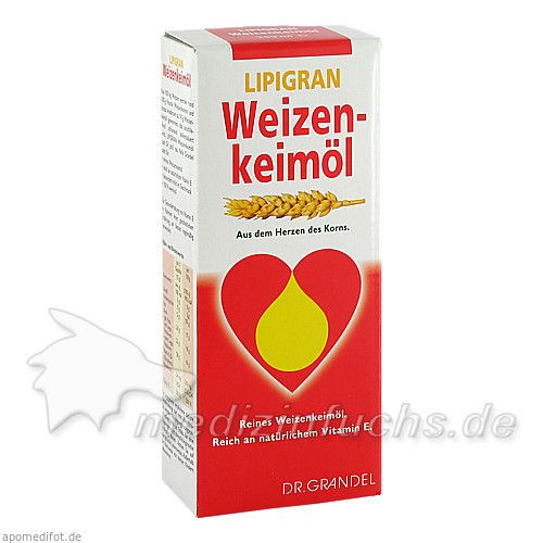 Weizenkeimöl Plus 1000 Lipigran Grandel, 250 ML