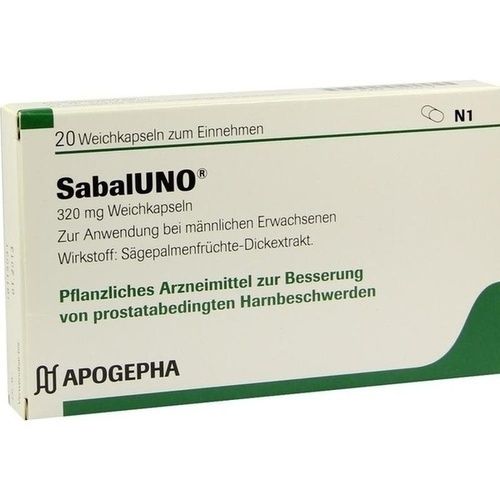 SABALUNO 320 mg Weichkapseln, 20 ST