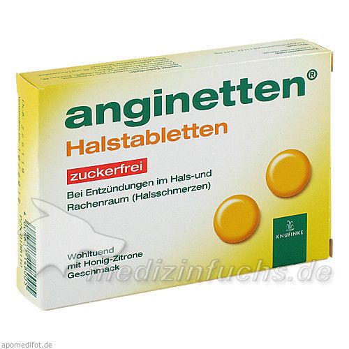anginetten Halstabletten zuckerfrei, 24 ST