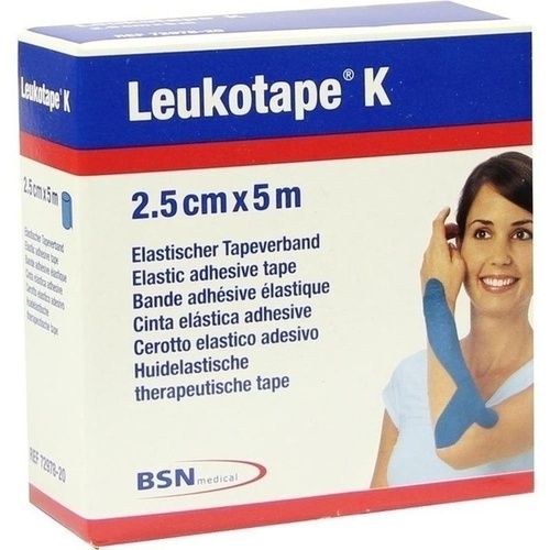 Leukotape K 2.5cm blau, 1 ST