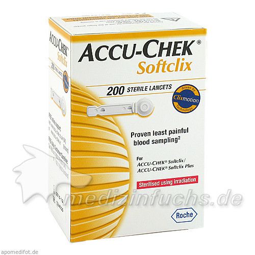Accu Chek Softclix Lancetten, 200 ST