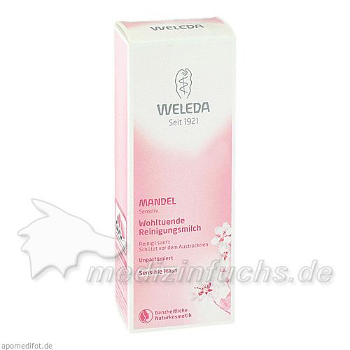 WELEDA Mandel wohltuende Reinigungsmilch, 75 ML
