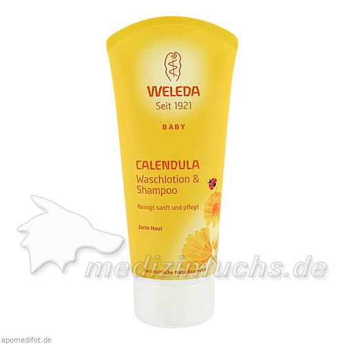 WELEDA Calendula Waschlotion & Shampoo, 200 ML