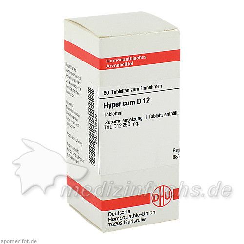 HYPERICUM D12, 80 ST