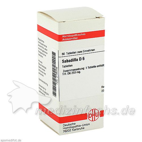 SABADILLA D 6, 80 ST