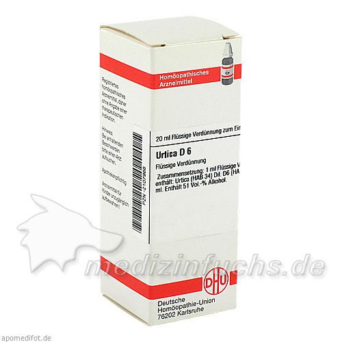 URTICA D 6, 20 ML