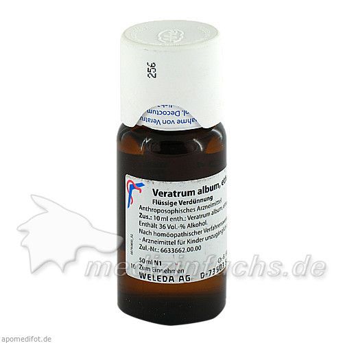 VERATRUM ALBUM D 4 Dilution, 50 ML