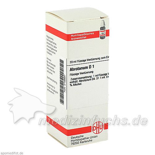 ABROTANUM D 1, 20 ML