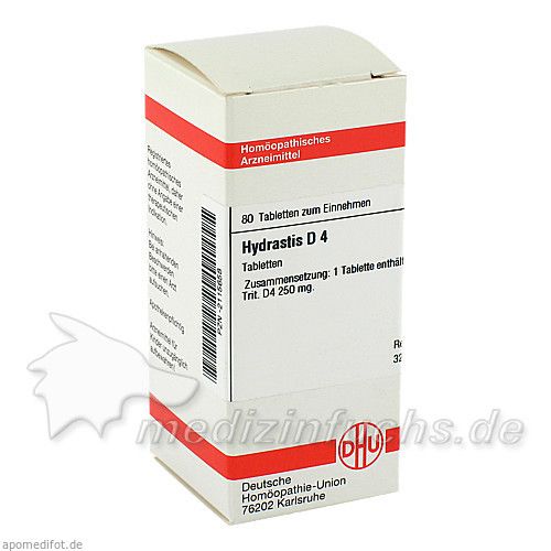 HYDRASTIS D 4, 80 ST