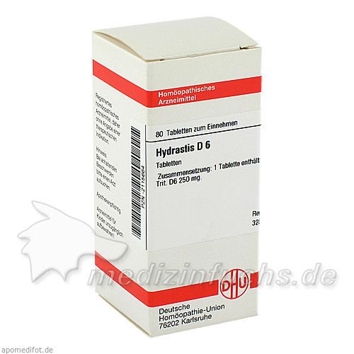 HYDRASTIS D 6, 80 ST
