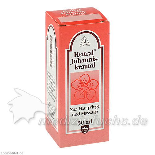 HETTRAL JOHANNISKRAUTOEL, 50 ML