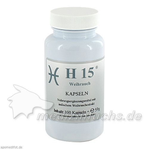 H 15 Weihrauchkapseln 350mg, 100 ST