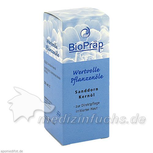 Sanddorn - Kernöl kaltgepresst naturrein, 50 ML