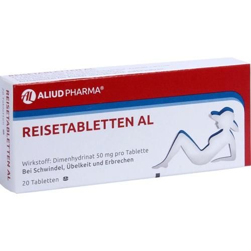Reisetabletten AL, 20 ST
