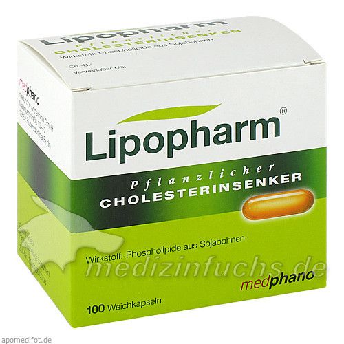 LIPOPHARM PFLANZLICHER CHOLESTERINSENKER, 100 ST