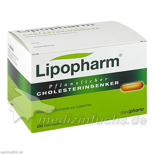 LIPOPHARM PFLANZLICHER CHOLESTERINSENKER, 200 ST