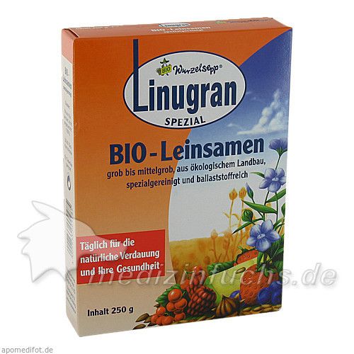 LINUGRAN spezial Bio Leinsamen, 250 G