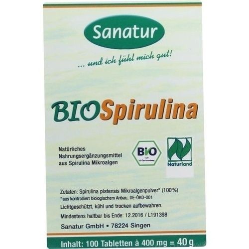 BioSpirulina aus ökologischer Aquakultur, 100 ST