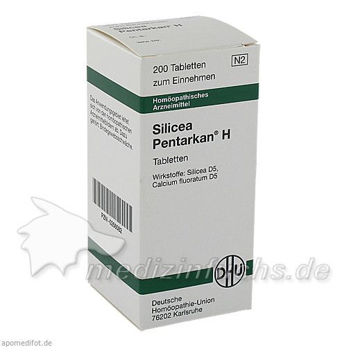 SILICEA PENTARKAN H Tabletten, 200 ST