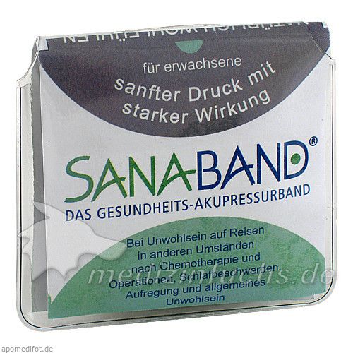 SANA BAND das Gesundheits-Akupressurband f.Erwachs, 2 ST