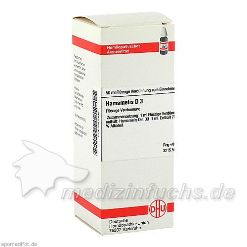 HAMAMELIS D 3, 50 ML