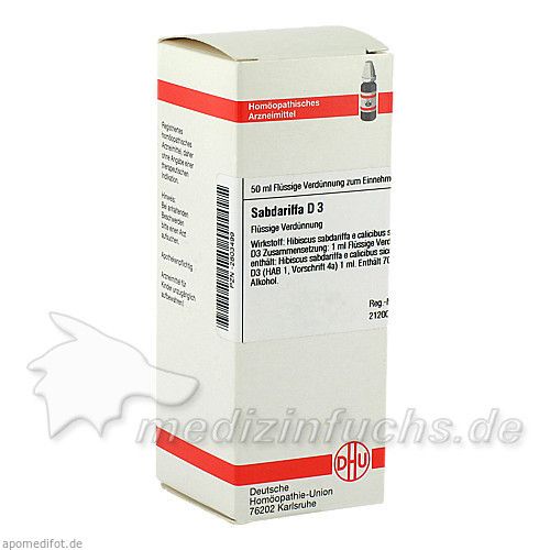 SABDARIFFA D 3, 50 ML