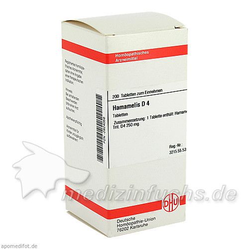 HAMAMELIS D 4, 200 ST
